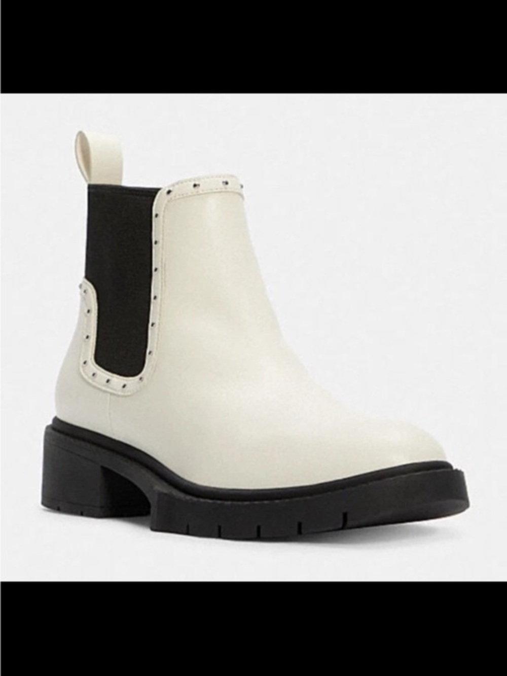 Coach Lory Leather Bootie Boot size 7.5